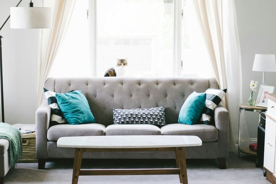 Warm interior with leather and timber