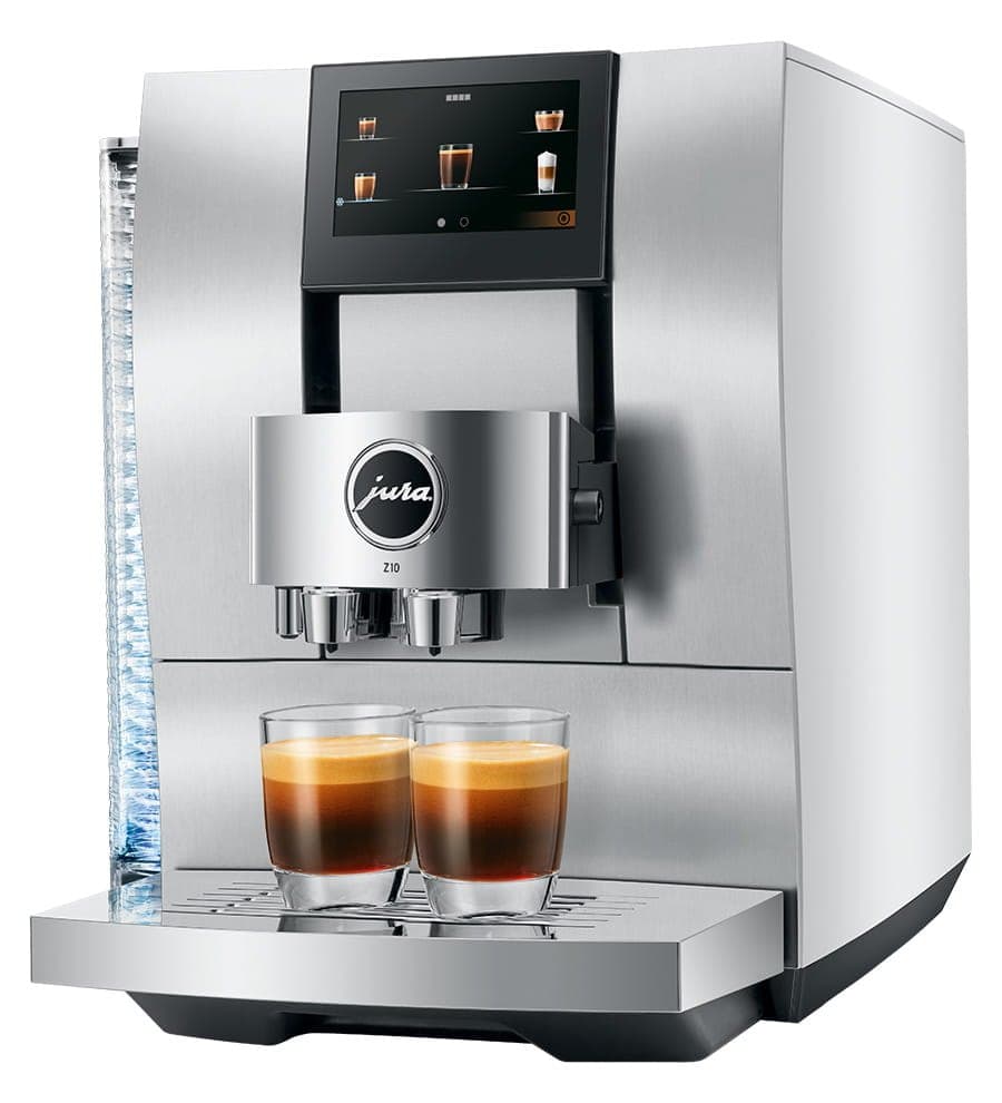 JURA Z10 automatic specialty coffee machine, Aluminium White