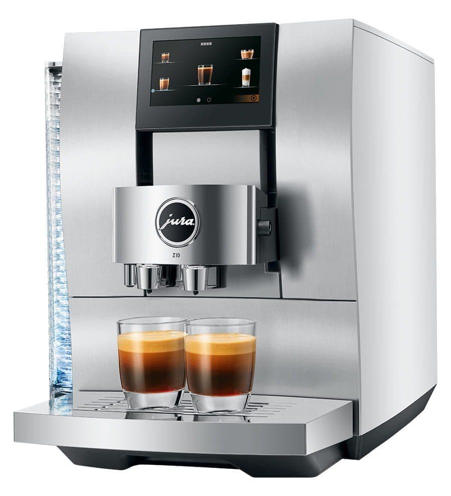 JURA Z10 automatic specialty coffee machine, Aluminium White