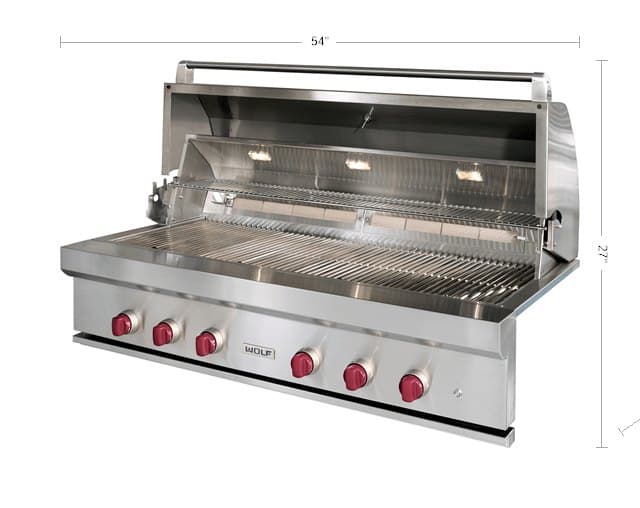 Wolf 137 cm outdoor gas grill